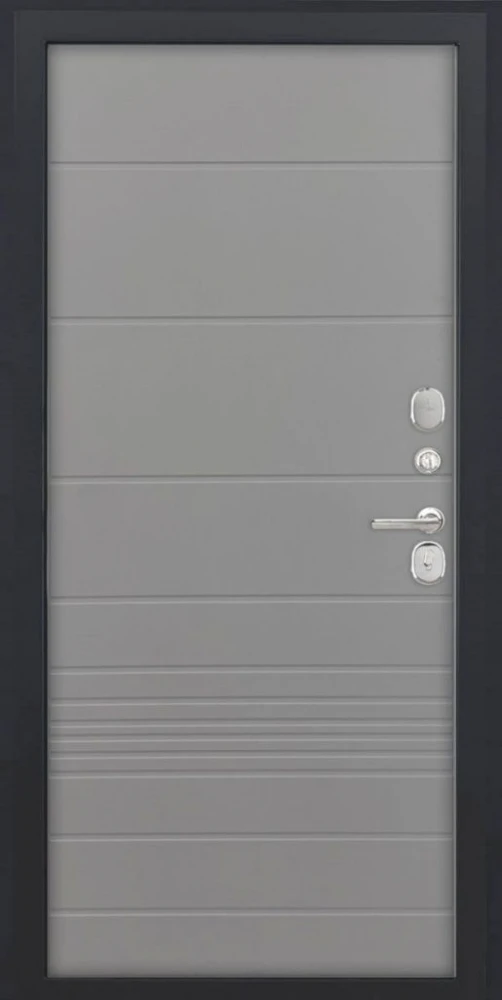 Входная дверь ДвериПРО Л-3б ФЛ-700 (10мм, Ясень грей) DPRO225952 внутренняя сторона