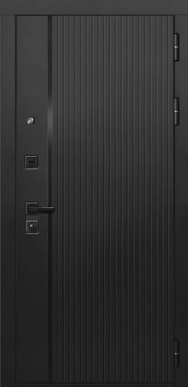 Входная дверь ДвериПРО Л-45 ФЛЗ-649 Капучино (зеркало) DPRO226102 внешняя сторона