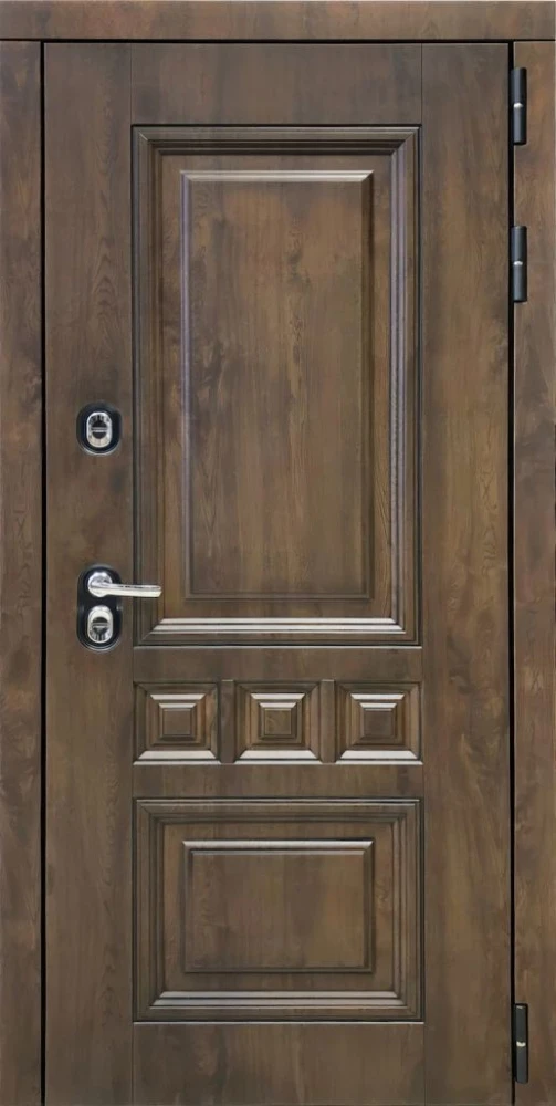 Входная дверь ДвериПРО Аура ФЛ 244 беленый дуб DPRO204671 внешняя сторона